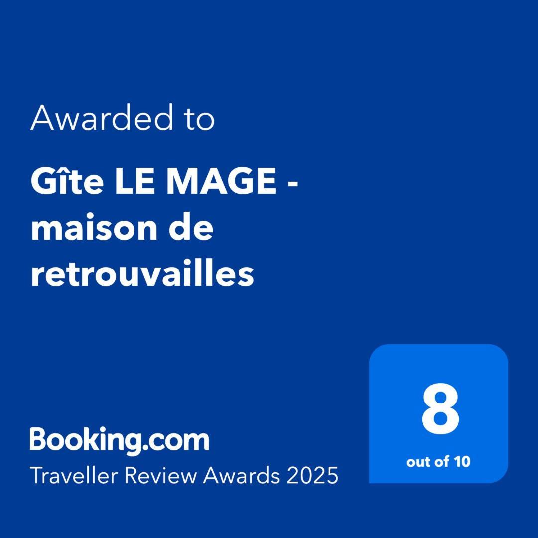 Gite Le Mage - Maison De Retrouvailles Saint-Marcel  Exterior foto